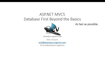02. ASP.NET MVC 5.1 Database First Beyond the Basics