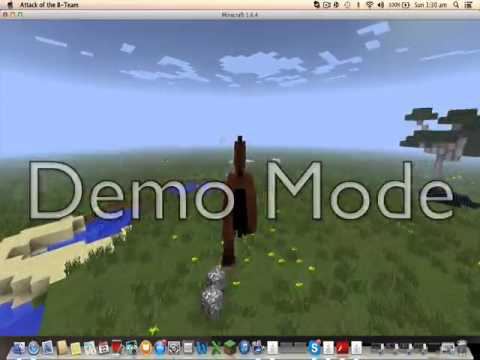He's A Magical Pony Flying Through the Sky in Minecraft