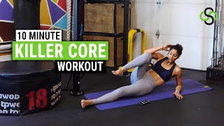 10 MINUTE KILLER CORE NO STOP HIIT WORKOUT screenshot 5