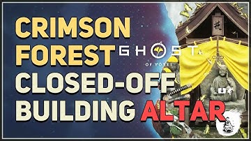 Crimson Forest Closed-Off Building Altar Puzzle Ghost of Yotei