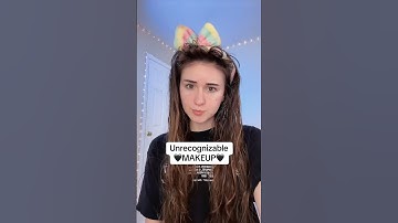 Trying Unrecognizable Makeup🖤‼️