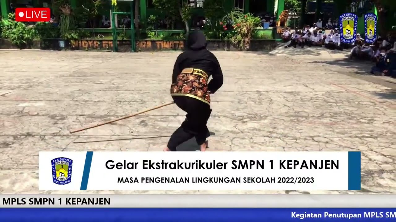 Penutupan MPLS (Masa Pengenalan Lingkungan Sekolah) Tahun Ajaran 2022-2023 SMP Negeri 1 Kepanjen