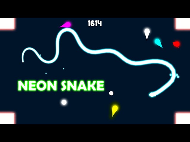 Neon Snake Game - Jogo Gratuito Online