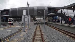 Transperth train drivers view - Perth Stadium to the Joondalup line - Express