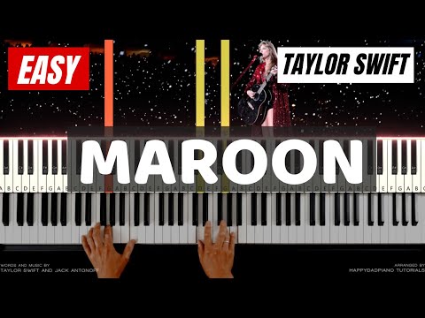 Maroon - Taylor Swift