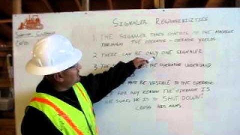 HEOCALDERON SIGNALER RESPONSIBILITIES