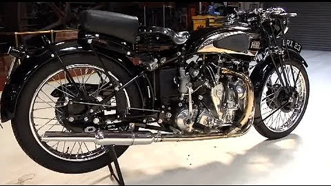 1939 Vincent HRD Series A Rapide - Jay Leno's Garage