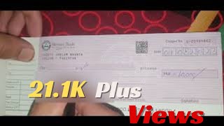 [Cash Cheque] How To Fill Meezan Bank Limited Cheque ? in Urdu/Hindi | Cheque kesy Likhty hai ?