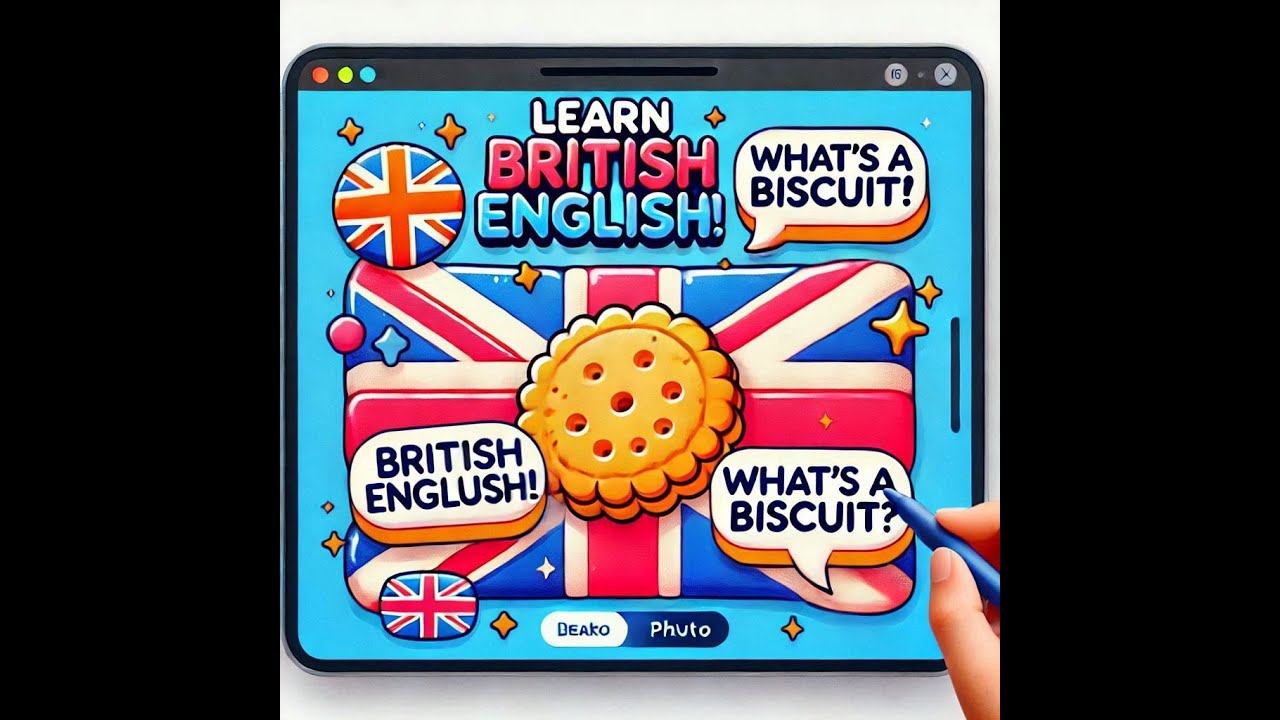 Fun British English Lesson What’s a Biscuit Biscuits and Tea Vocabulary! 🍪☕ British Pronunciation