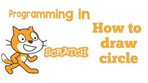 How to draw circle in scratch//programming in scratch//learn it