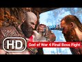 God of War 4 final boss fight 4k Gameplay/ No commentary