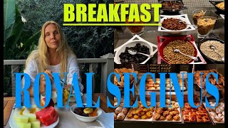 : ROYAL SEGINUS/ BREAKFAST/ 