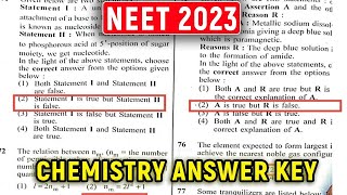 NEET 2023 (CHEMISTRY) Question Paper with Answer Key - ERRORLESS