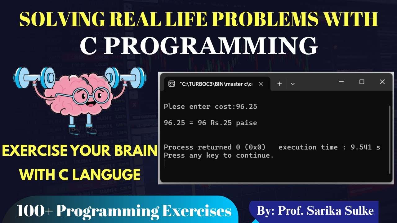 35. Program to convert cost | C Language Programming exercises | C ...