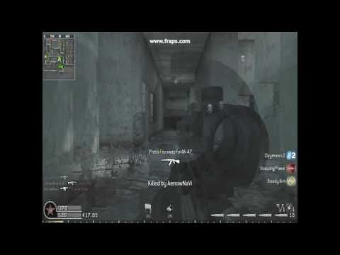 CoD4 (PC) 360 YY NoScope Hitmaker FAIL