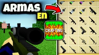 WEAPON MODS IN CRAFTING AND BUILDING AMAZING!!!! screenshot 1