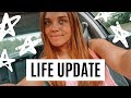 life update (job, college, summer plans)