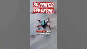 3D Printed Drone Build First Flight Success! #fpv #drone #3dprinting