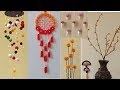 6 DIY WOOLEN WALL HANGING AND ROOM DECORS | EASY WOOLEN AND PAPER CRAFTS  | BEST FROM WASTE
