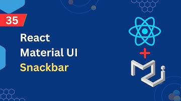 react material ui tutorial - 35 - snackbar