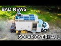 Major Rebuild and Overhauling SOLAR in a Campervan Conversion