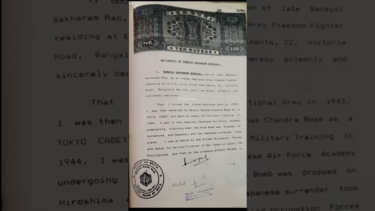 From INA(Tokyo Cadet) to Air commodore in IAF.Top Gun of India.