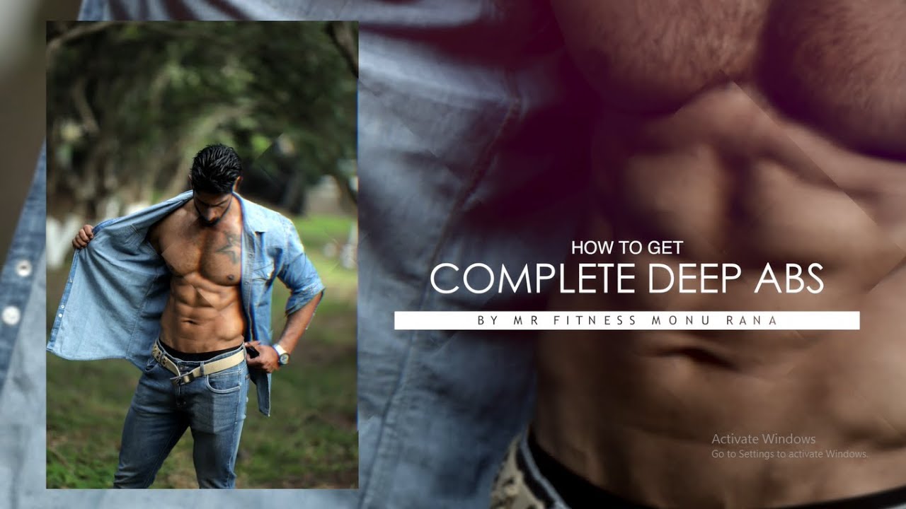 ABDOMINAL WORKOUT BY MR. FITNESS | COMPLETE ABS WORKOUT | MONU RANA ...