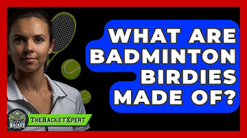 What Are Badminton Birdies Made Of? - The Racket Xpert