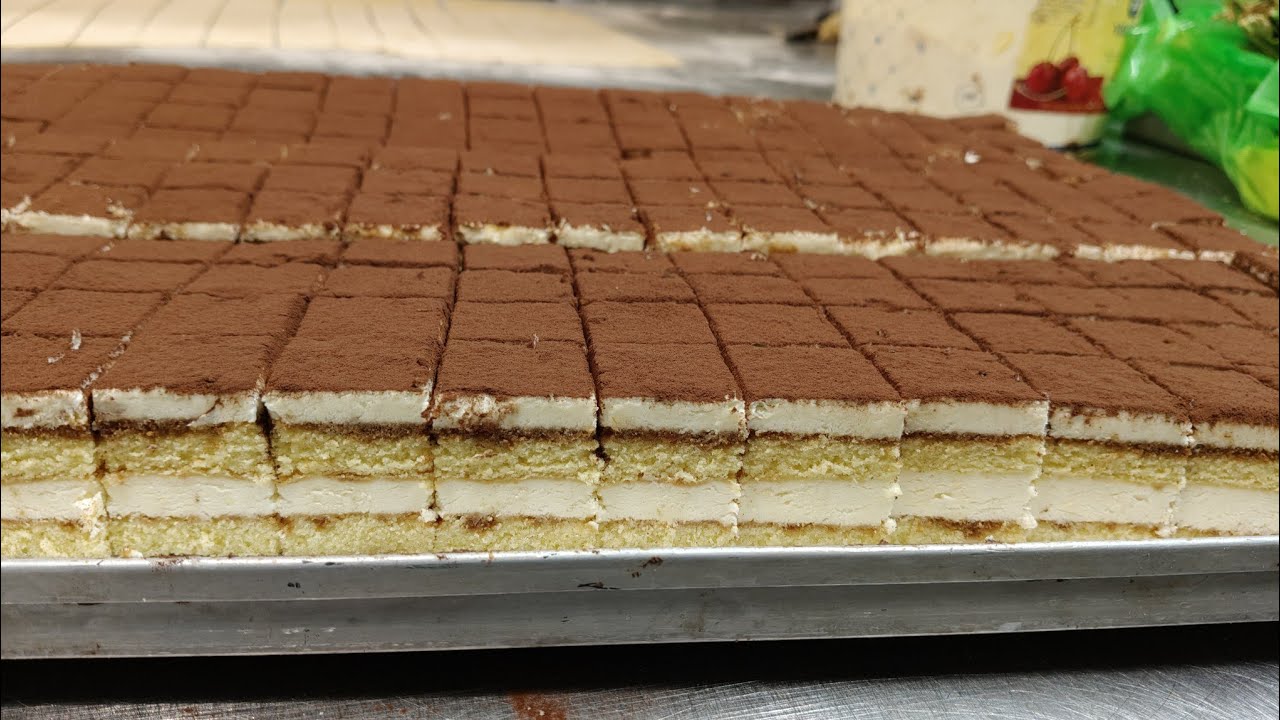 Tiramisù Mignon a Taglio - Corso di Pasticceria