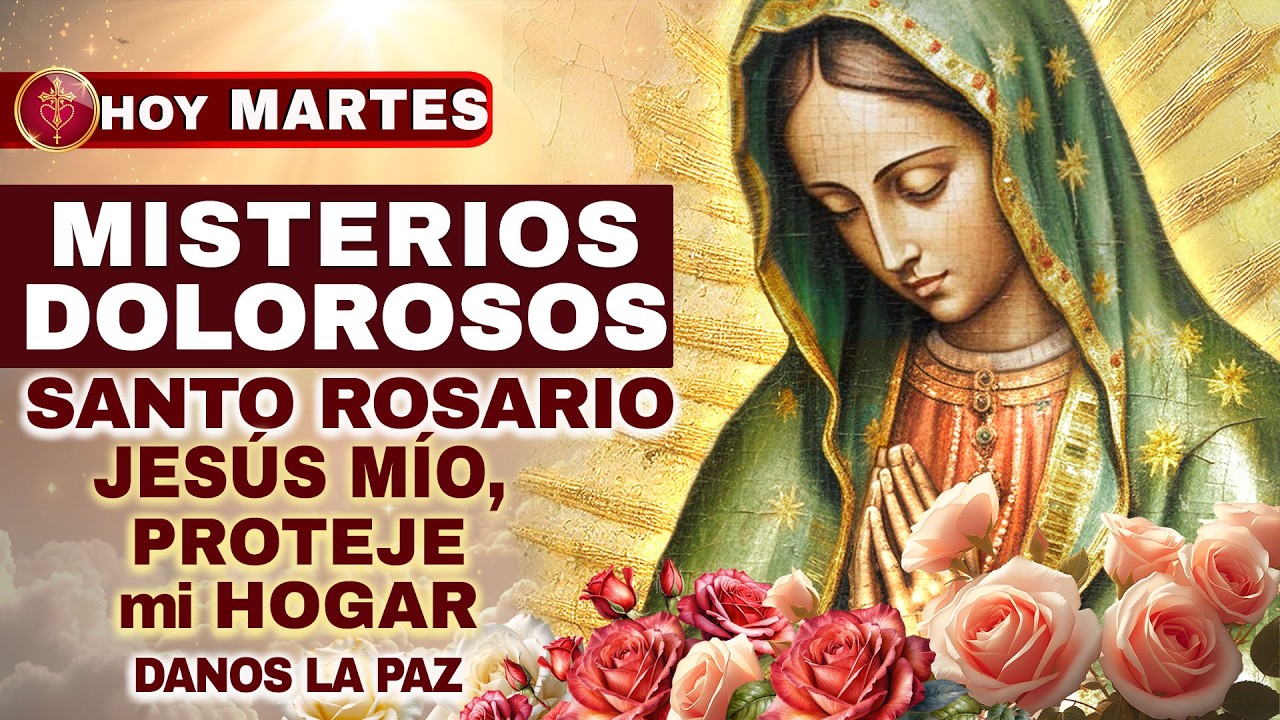 Santo Rosario HOY Martes 24 Feb 2026 ✨ (Dolorosos) — Perdón que reconstruye el hogar | Padre Nuestro