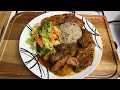 LET’S COOK WITH ME | BROWN STEW WINGS | STEAMED VEG | PLANTAINS | RICE & PEAS || TERRI-ANN’S KITCHEN