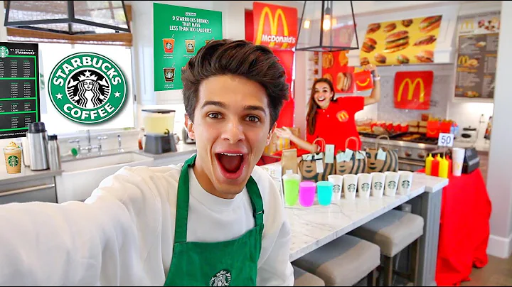 WE OPENED A FOOD COURT IN MY HOUSE!!