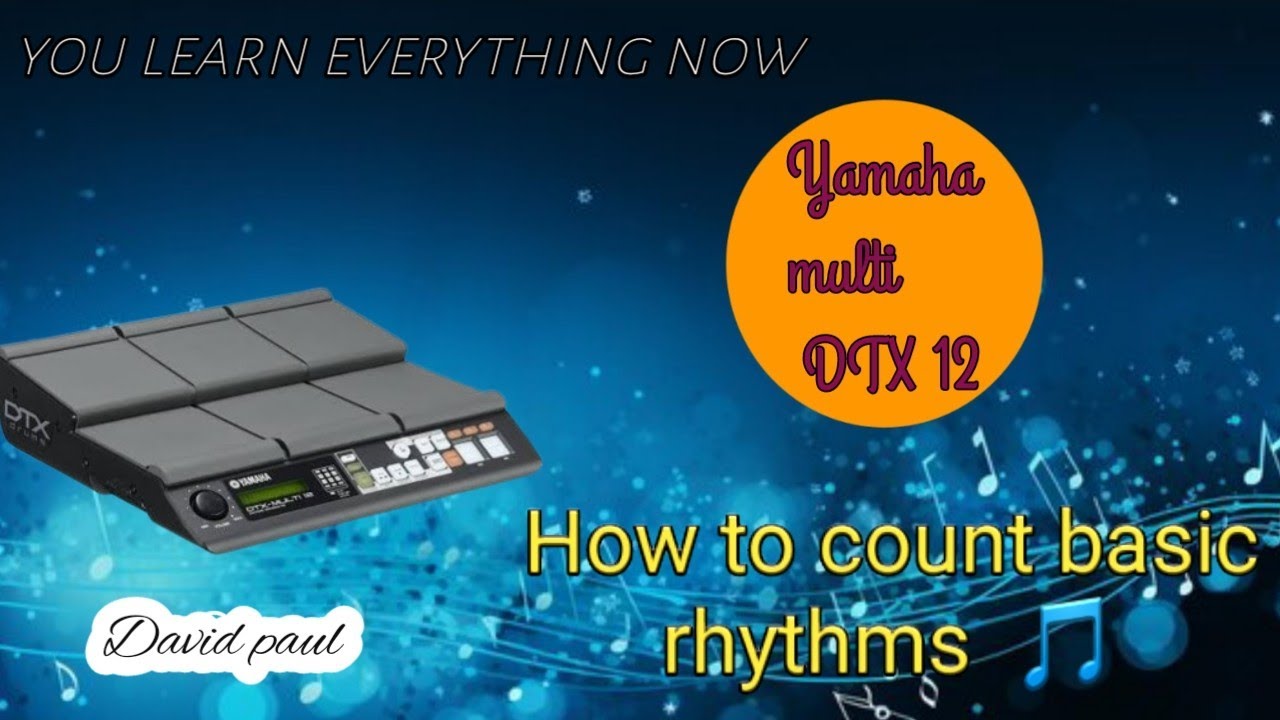 How to count basic rhythms  🎵 In Kannada by David Paul