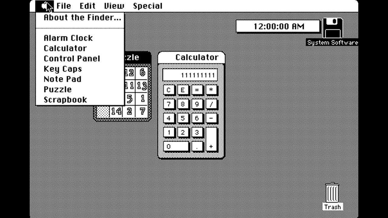 Mac System 1.x - Macintosh Repository
