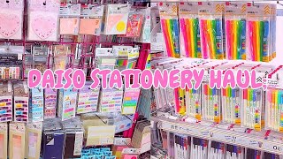 Daiso Shop With Me & Aesthetic Stationery Haul Singapore