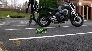 First 'Live Ride' Review of the 2014 Yamaha MT-09 / FZ-09