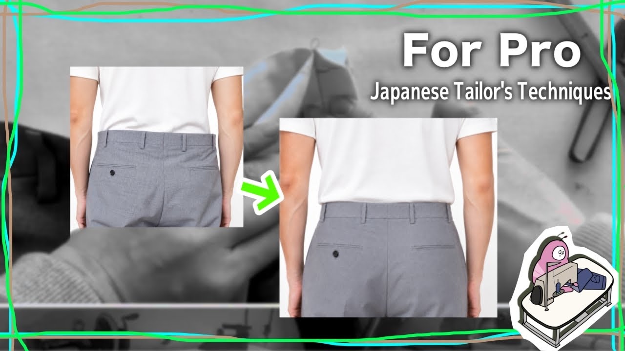 Clothing Alteration Tutorial by a Japanese Professional: How to