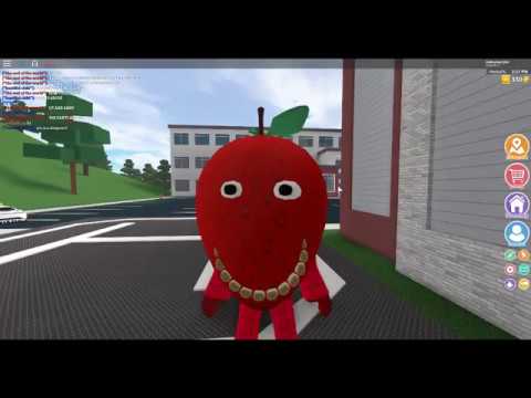 How To Be Sammy The Strawberry Robloxian Highschool Roblox Youtube - roblox strawberry hat