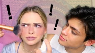 Boyfriend Does My Makeup | Summer Mckeen & Dylan Jordan :)