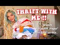 THRIFT WITH ME!! + *SUPER cute summer clothing haul*