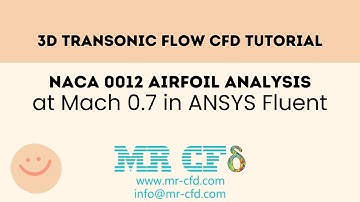 Session 12: 3D Transonic Flow CFD Tutorial: NACA 0012 Airfoil Analysis at Mach 0.7 in ANSYS Fluent