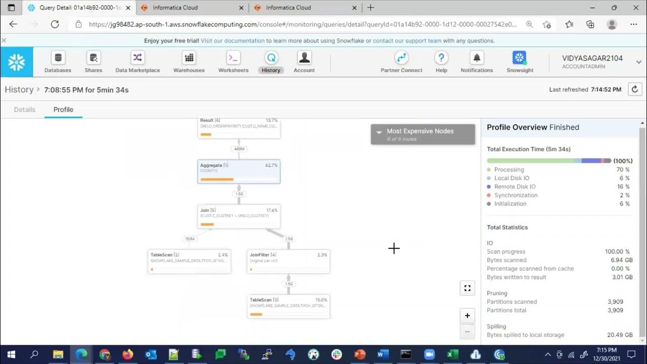 Snowflake Cache YouTube