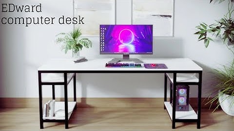 Assembly instructions of Updated Edward Computer Desk by Riyan Luxiwood