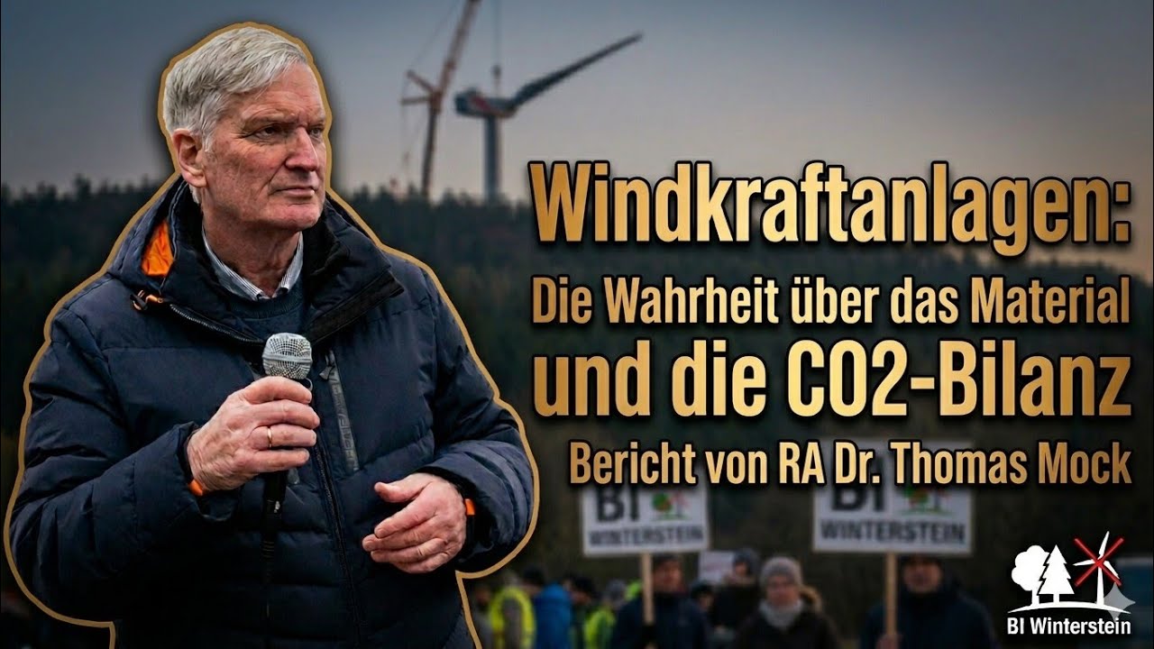 Keith Ras Caterial Windkraftanlagen: Die Wahrheit über das Material und die CO2-Bilanz ...