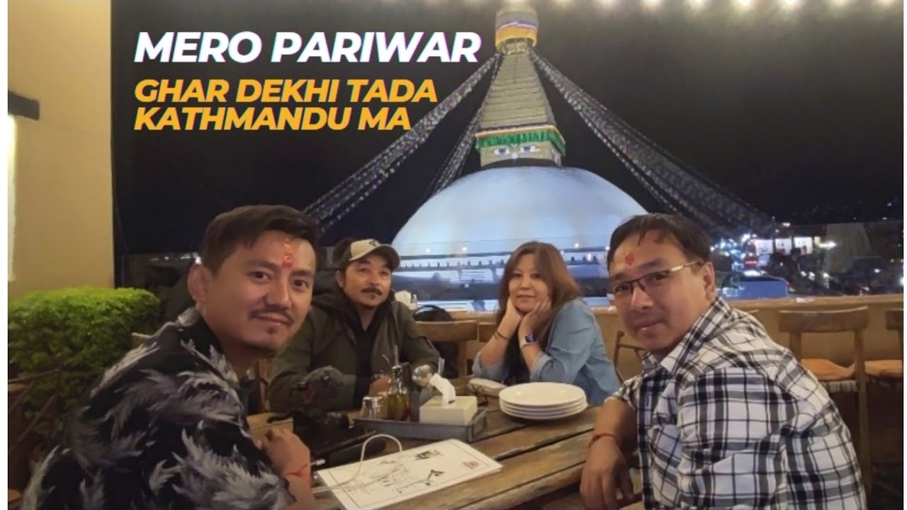 One Fine Evening At Boudhanath Stupa Kathmandu With RJ Sagar Family||RJ Sagar