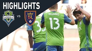 HIGHLIGHTS: Seattle Sounders FC Vs Real Salt Lake HIGHLIGHTS: Seattle Sounders FC Vs Real Salt Lake