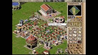 Nostalgia PC Game Caesar III Gameplay & Building 650 Population