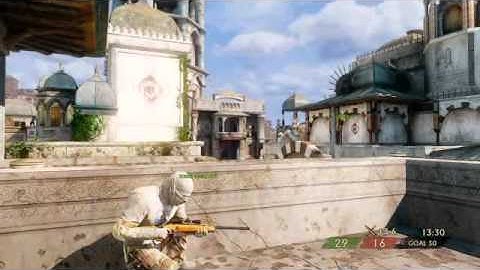 Uncharted 3: Long Range Head Shot Mid Air