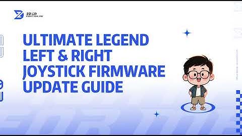 ZD Ultimate Legend Firmware Upgrade Tutorial - Video