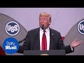 Trump praises U.S. steel, bashes the media during Illinois rally Mp3
